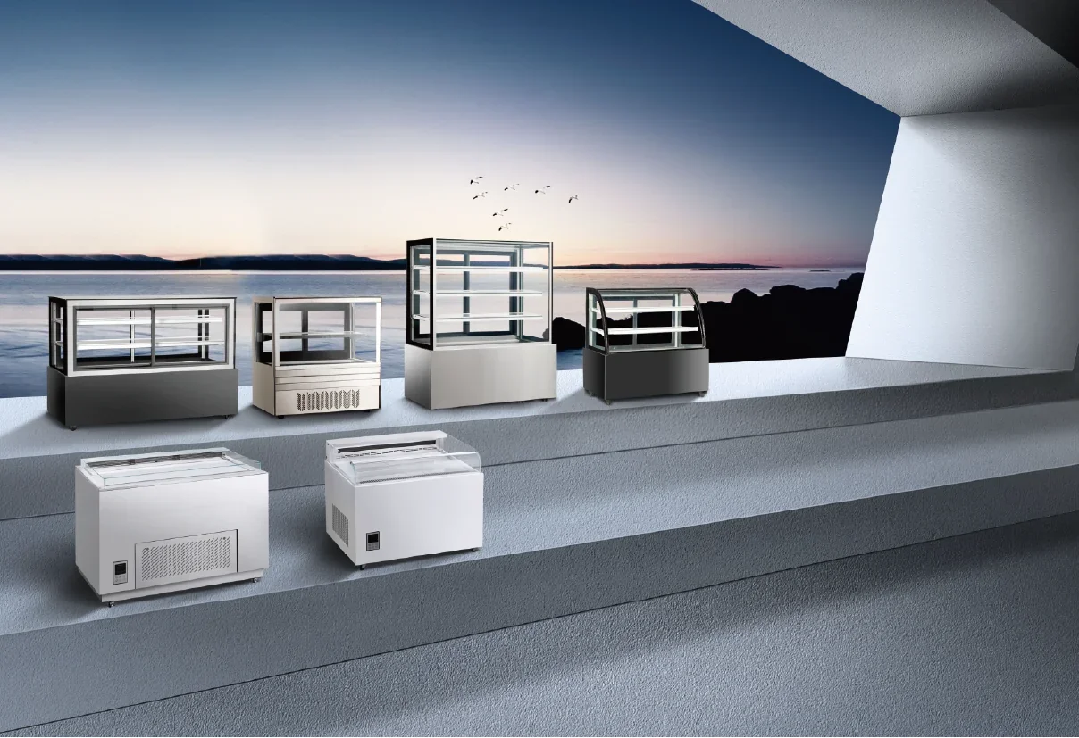 Commercial Display Refrigerators and Freezers